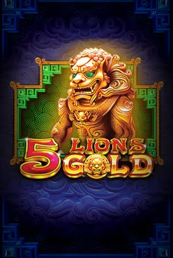 Слот машина 5 Lions Gold от поставщика Pragmatic Play на реальные деньги в онлайн-казино, начать игру прямо сейчас